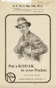 Advertisement for Pocket Kodak cameras
