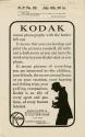 Advertisement for Kodak photography