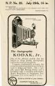 Advertisement for the Autographic Kodak Junior