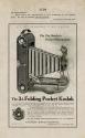 Advertisement for the 3A Folding Pocket Kodak