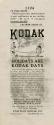 Advertisement for Kodak photography