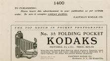 Advertisement for the No. 3A Folding Pocket Kodak