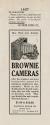 Kodak advertisement for Brownie cameras