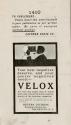 Kodak advertisement for Velox Paper