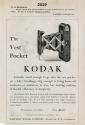 Advertisement for the Vest Pocket Kodak