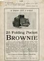 Kodak advertisement for the 2A Folding Pocket Brownie