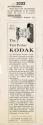 Advertisement for the Vest Pocket Kodak