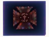 [Lighted Sign: Epworth League - "Look Up Lift Up" Cross (Methodist Service Cross)]