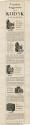 Advertisement for Kodak and Brownie cameras