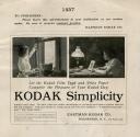 Advertisement for the Kodak Film Tank and Velox Paper