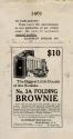 Kodak advertisement for the No. 3A Folding Brownie