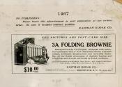 Kodak advertisement for the 3A Folding Brownie