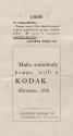 Advertisement for Kodak photography