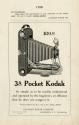 Advertisement for the 3A Pocket Kodak
