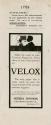 Kodak advertisement for Velox Paper