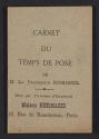Carnet du temps de pose
