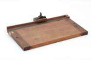 Daguerreotype plate edge burnisher