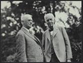 George Eastman and Thomas Edison at Kodacolor Party