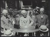 George Eastman, Thomas Edison and General Pershing at Kodacolor Party