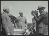 George Eastman with guests at Kodacolor Party