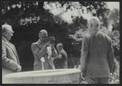 Sir James Irvine filming George Eastman at Kodacolor Party
