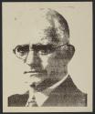 Photoradiogram of Mr. Eastman sent by radio, photo, telegraphy to the MIT Dinner