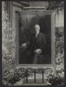 Framed painting of George Eastman