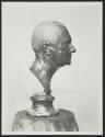 Photograph of a bust of George Eastman