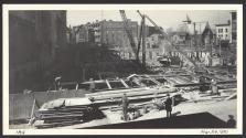 Eastman Theatre construction site