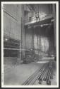 View of Eastman Theatre stage while under construction