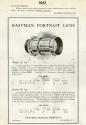 Kodak advertisement for Eastman Portrait Lenses