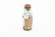 Bottle of glacial acetic acid bottle