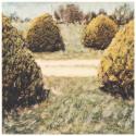 [Topiary bushes]