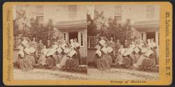 Group of Shakers at Mt. Lebanon, NY