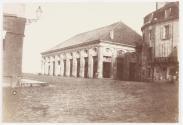 [Stone building, side view]