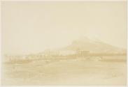 Mount Lycabettus, with Temple of Zeus Olympus, Athens