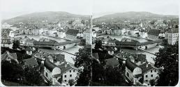 Panorama de Lucerne, vers l'Est, Suisse