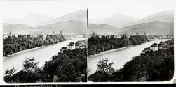 Vue panoramique d'Innsbruck, Tyrol