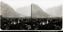Vue panoramique de Château d'Interlaken, Suisse