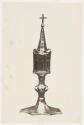 Reliquaire en argent, appartenant à l'Église de Saint Maurice du Lignon