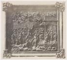 Le martyre de St. André, bas-relief en bois appartenant à la Cathédrale du Puy