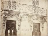 [Balcony of Garnier Frères bookstore, 6 Rue des Saints-Pères]