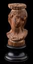 [Unfinished photosculpture bust]