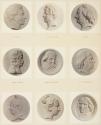 [Plate 2: Auber / Augustin / Azaïs / André Estienne / Anquetil Duperron / Général Comte D'Andigné / Duchesse D'Abrantès / Mme. H. Allart / Babeuf]