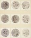 [Plate 25: Guérin / François Guizot / Guyton de Morvaux / Maréchal Gérard / Alexis Haerring / Hahnemann / Mme. Haudebourt-Lescot / Ferdinand Hérold / Houdon]