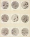 [Plate 27: Isabey / Mr. et Mme. Auguste Jal / Jules Janin / Jomard / Camille Jordan / Général Jourdan / Jullien de Paris / Pierre Julien / Laurent de Jussieu]