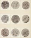 [Plate 31: Capitaine Ulrich Lévy / Leysener / Liébïg / Bernard de Lindenau / Lordat / Duc de Luynes / Labbey de Pompières / de Lacépède / Lacroix]