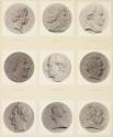 [Plate 36: Adam Misciewicz / Moitte / Gaspard Monge / Alexis Monteil / Général Montholon / Général Morand / Benjamin Morel / Lady Morgan / Caroline Murat]