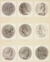 [Plate 41: Charles Poncy / Pelouze / Potterlet / Mme. Claudine Potoska / de Pouqueville / Nicolas Poussin / L'Abbé de Pradt / Prieur de la Côte d'Or / Baron de Prony]