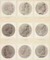 [Plate 49: Souberbielle / Maréchal Soult / Spontini / Spurzheim / Frédérick Stammann / Mme. Harriet Beecher Stowe / Maréchal Suchet / Amiral / Sydney Smith / Sylvestre de Sacy]